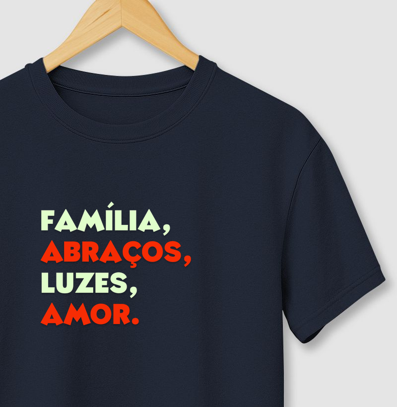 Família, Abraços, Luzes, Amor! (Adulto)