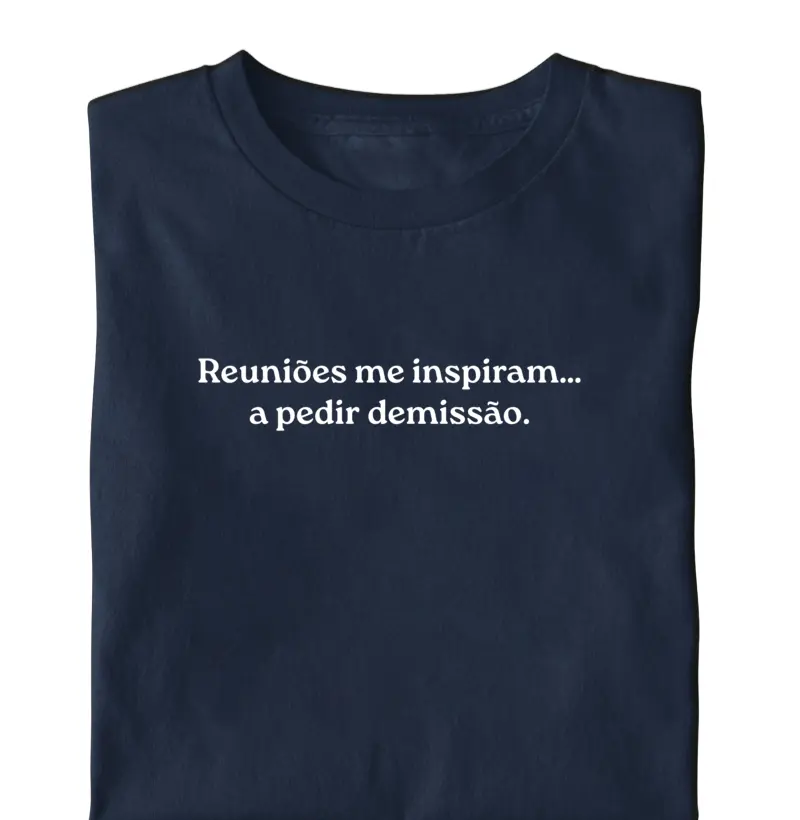 Reuniões me inspiram