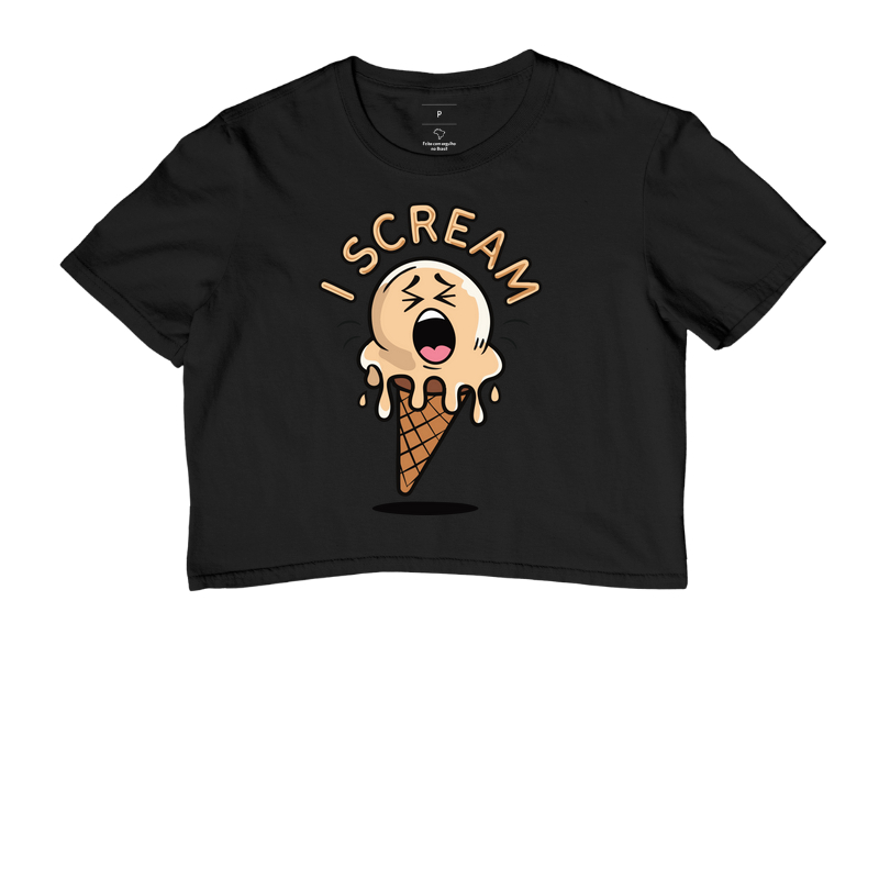 Camiseta I scream, ice cream