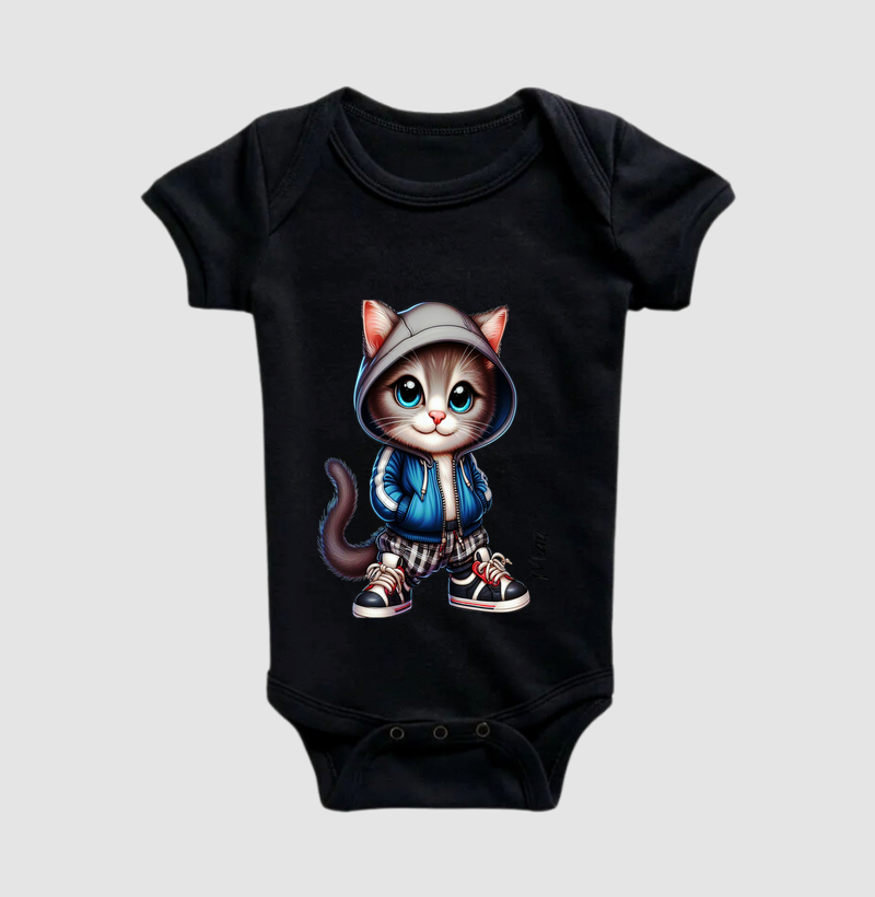 Camiseta Miau tô no estilo