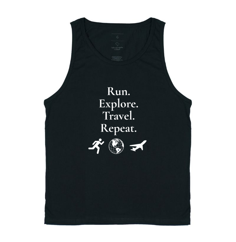 Run. Explore. Travel. Repeat — Lifestyle Viajante