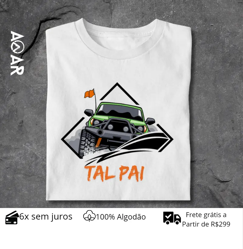 Camiseta Off Road Tal Pai