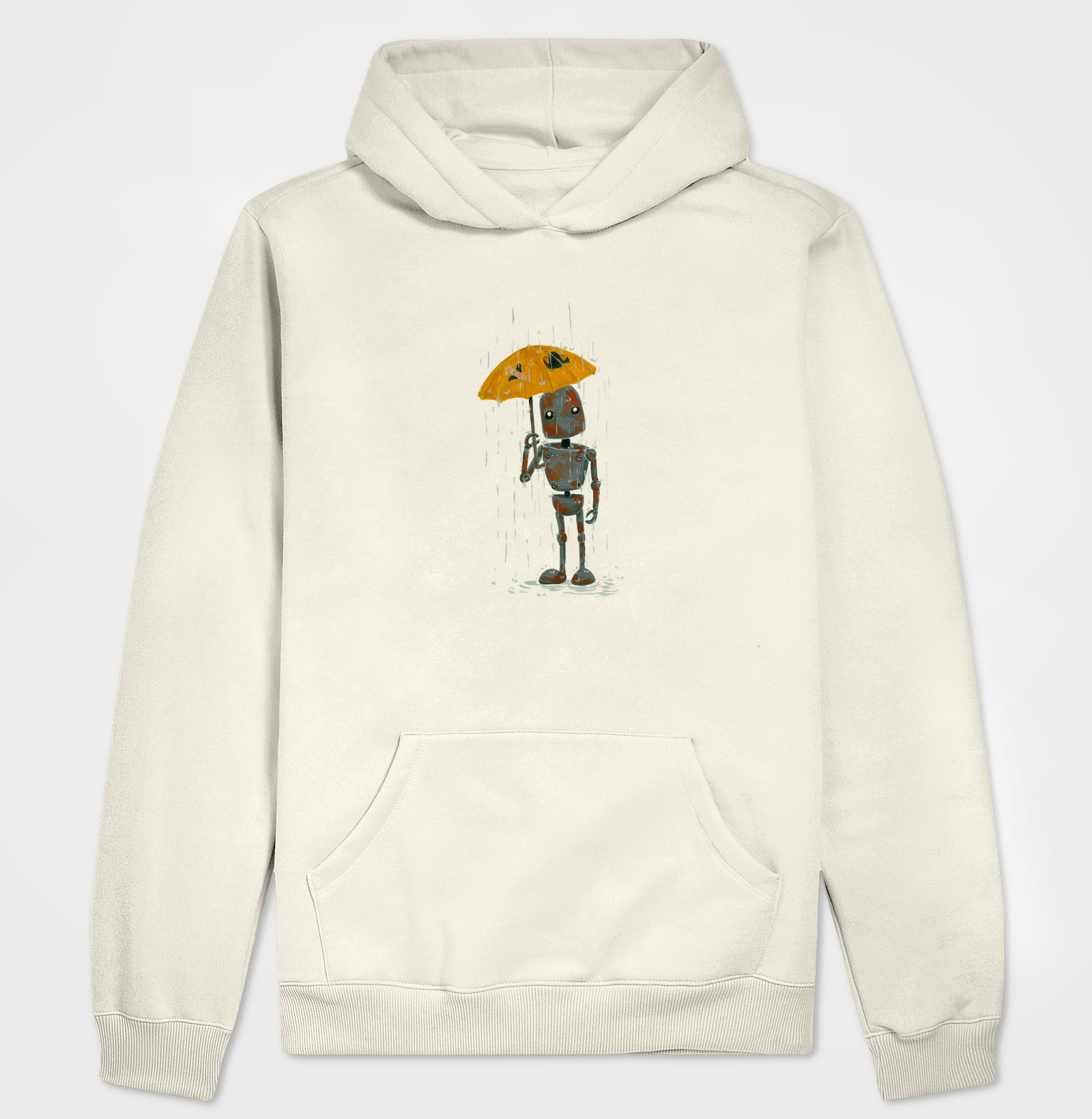 Hoodie Moletom Robô Enferrujado 