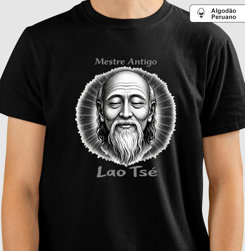 SKU 025 - Lao Tsé Mestre Antigo (algodão peruano)