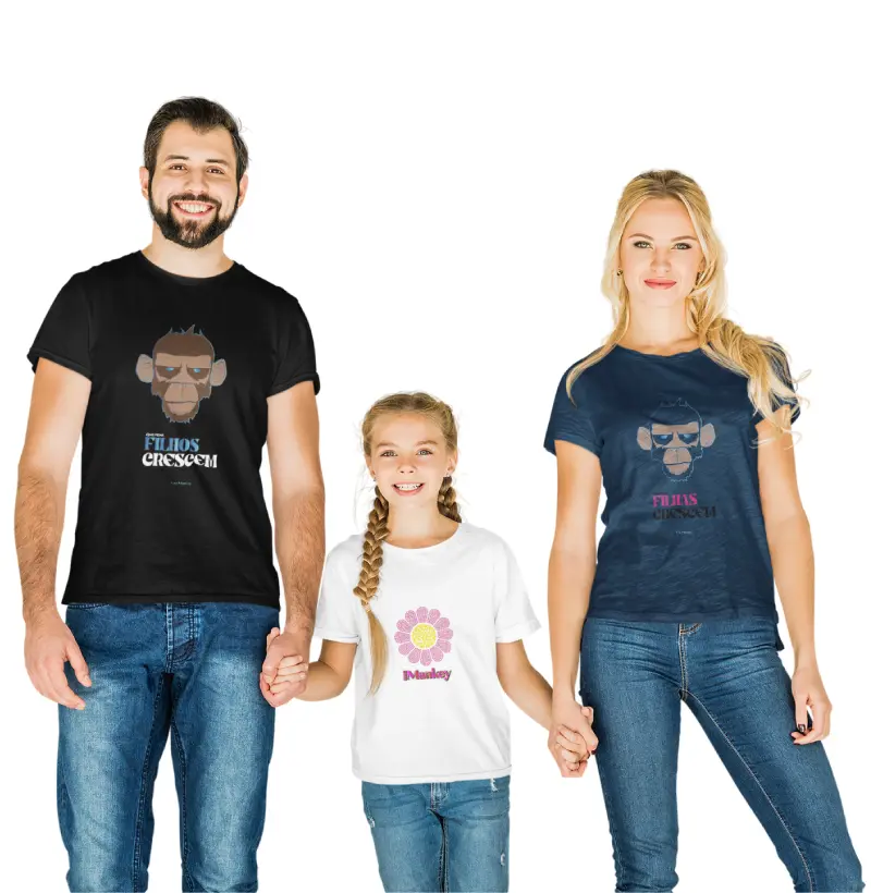 Camiseta Filhos de Mankey