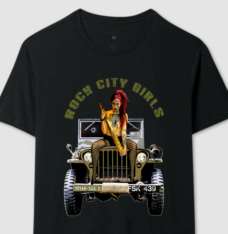 War Machine - Camiseta Rock City Girls