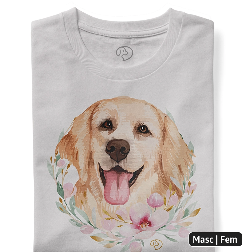 Golden Retrivier Aquarela