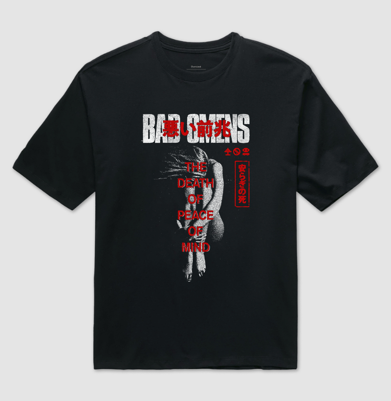 OVERSIZED BAD OMENS THE DEATH