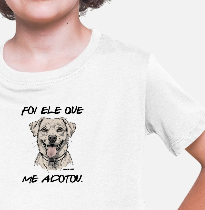 Foi ele que me adotou