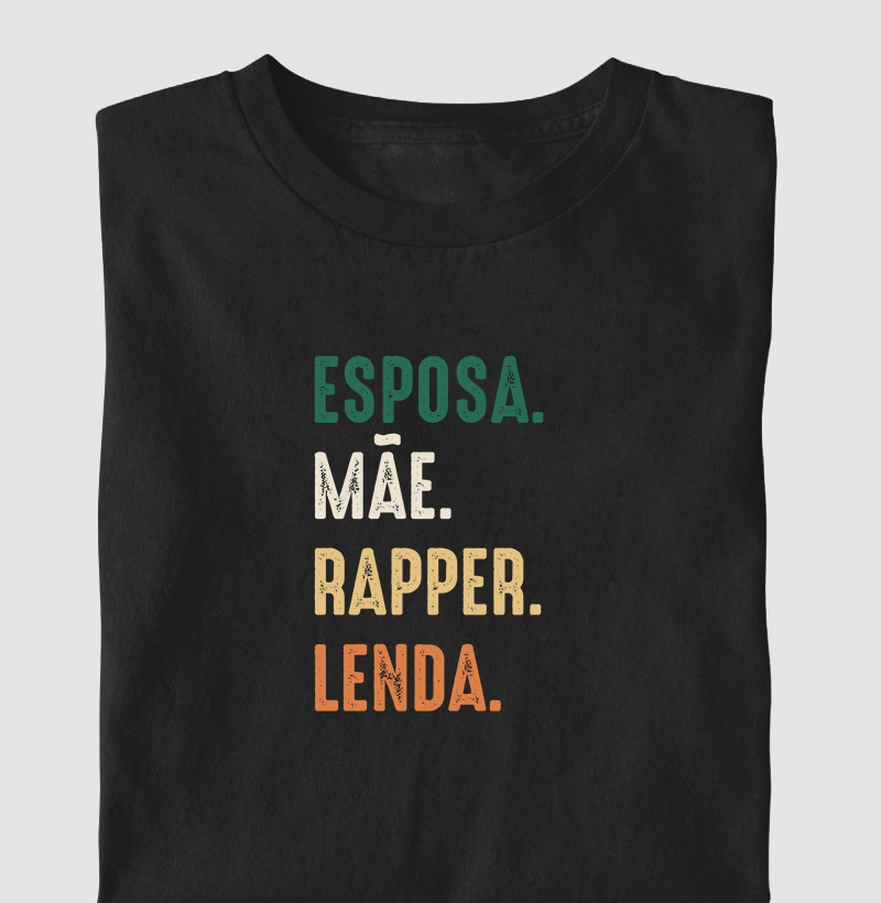 ESPOSA, MÃE, RAPPER, LENDA - color