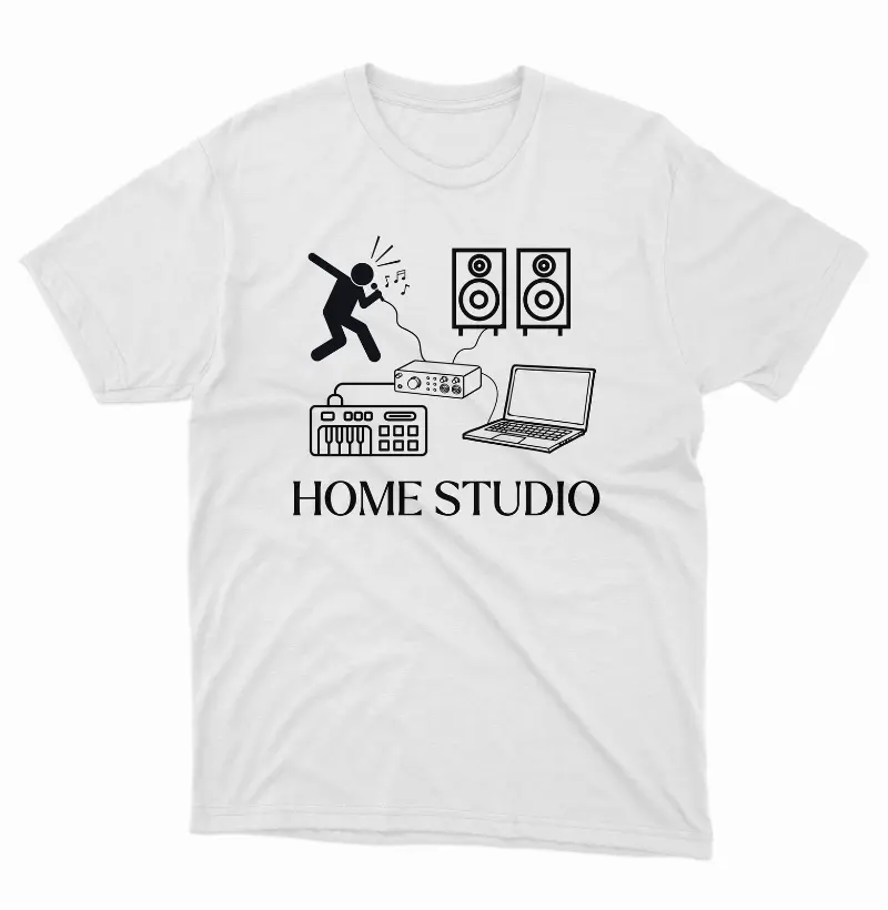 Camiseta Home Studio.