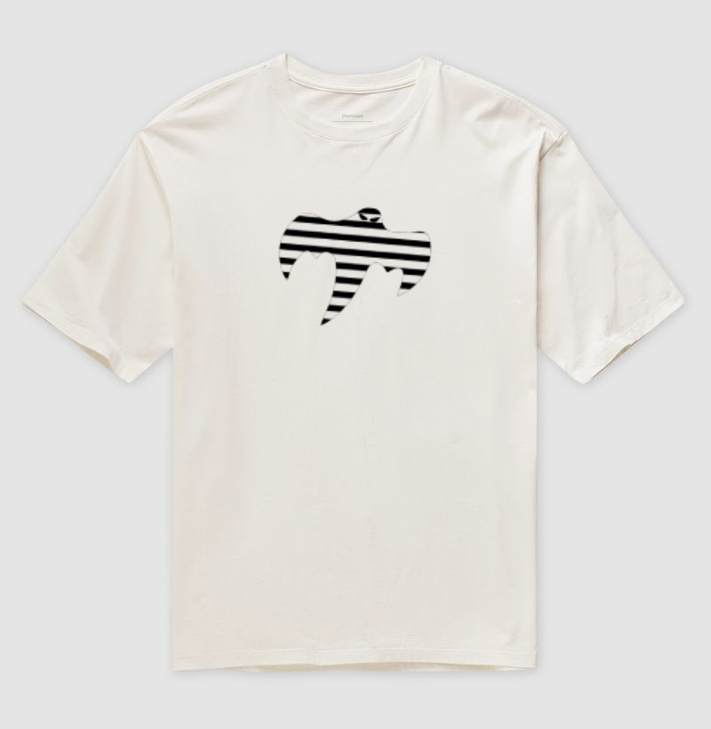 Camiseta Ghosting Oversized