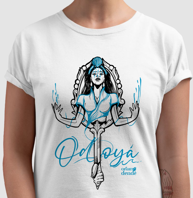 Camiseta reflexo de Iemanjá – Odoyá!