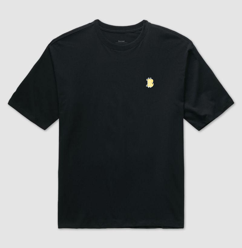 Bitcoin logo Minimalista