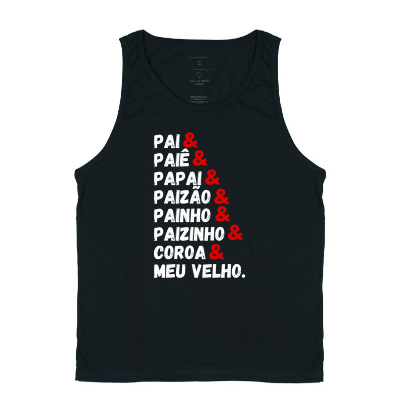 Camiseta Coleção Pai - Pai & - Preta