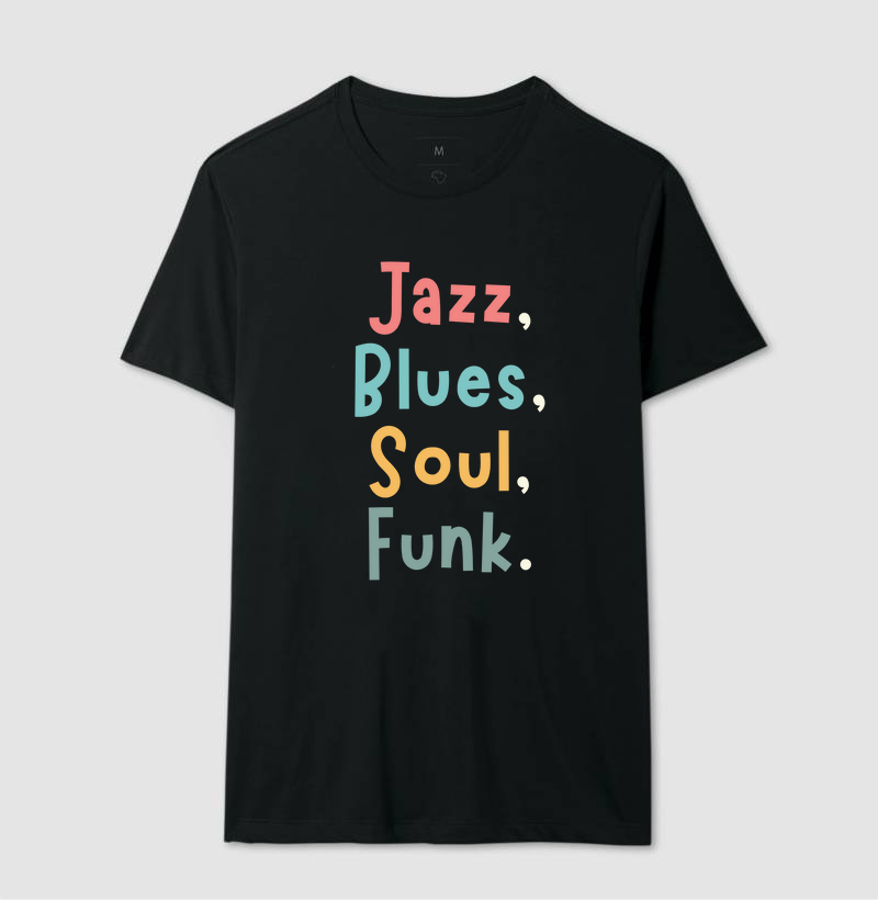 CAMISETA GÊNEROS MUSICAIS I