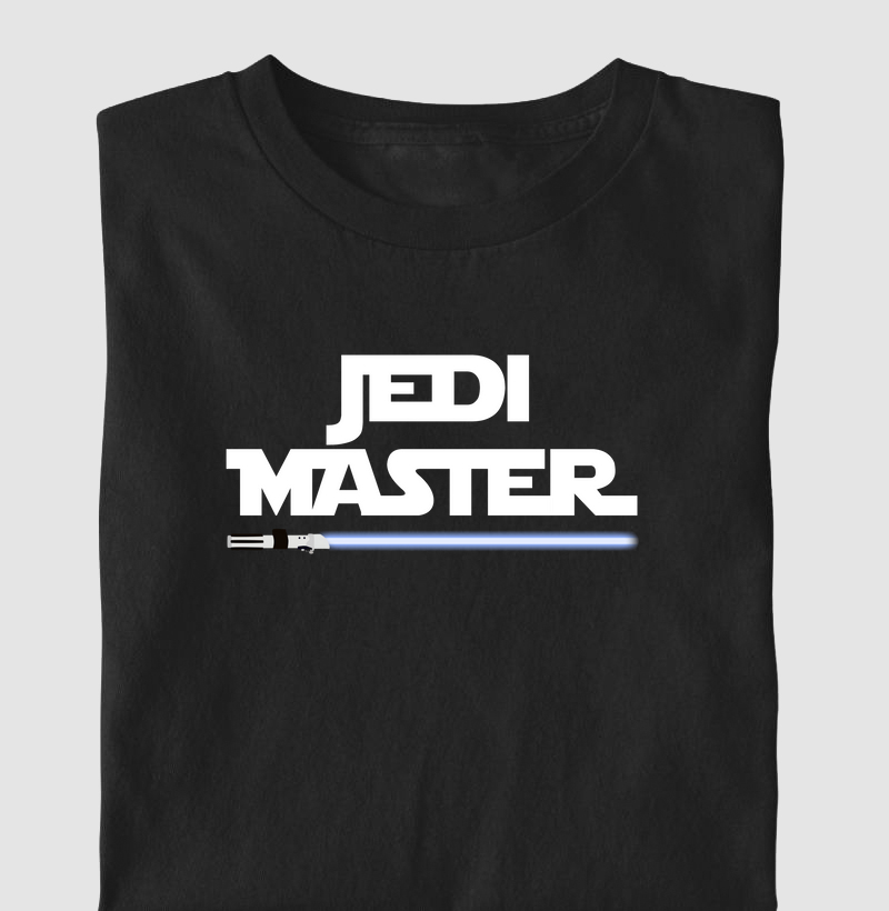 Camisa “Jedi Master” – Pai/Mãe