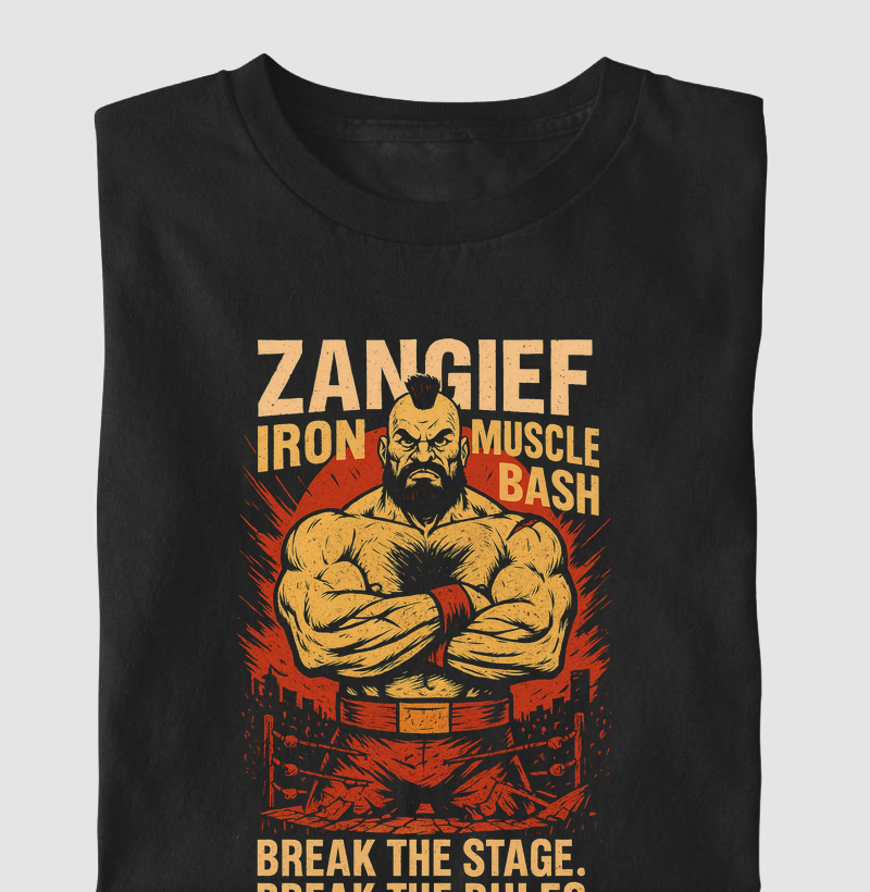 Zangief Iron Street Fighter Rock Collection