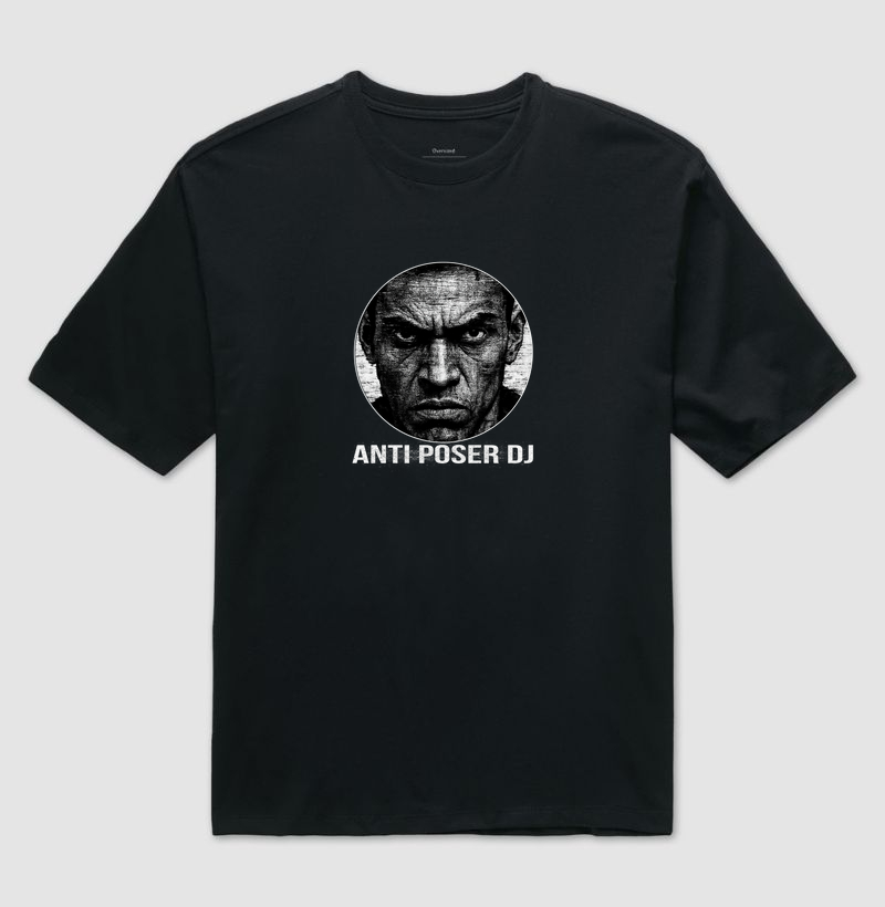 Camiseta Anti Poser DJ