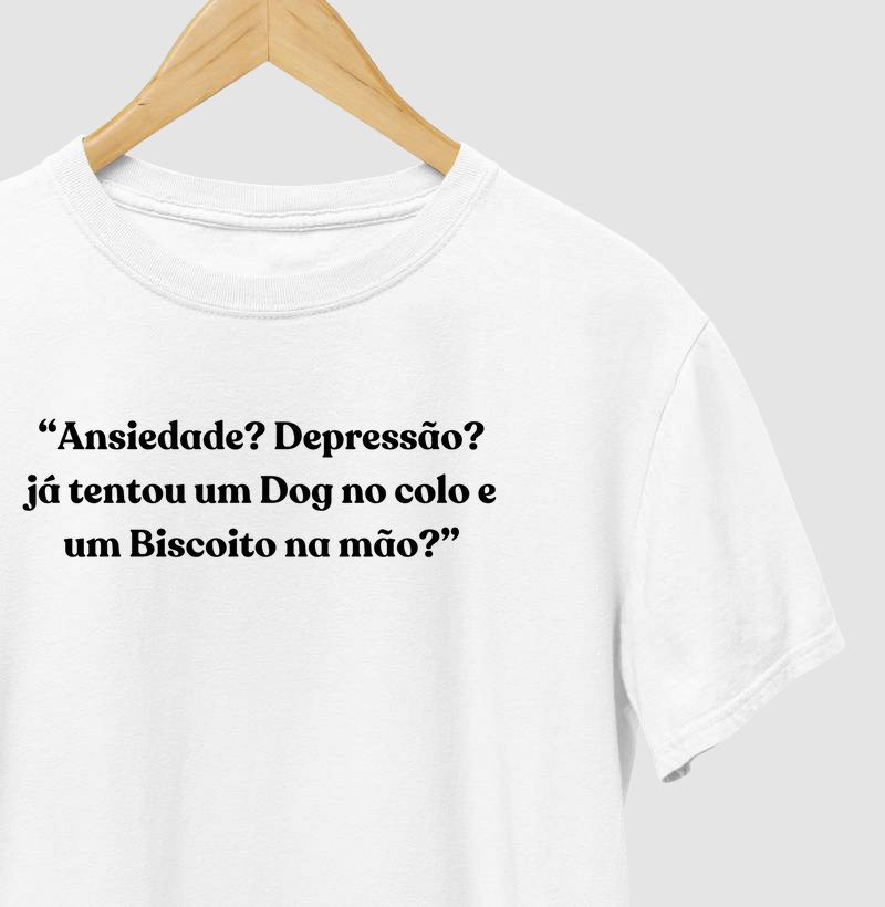 Camiseta Dog Anti-Depressivo
