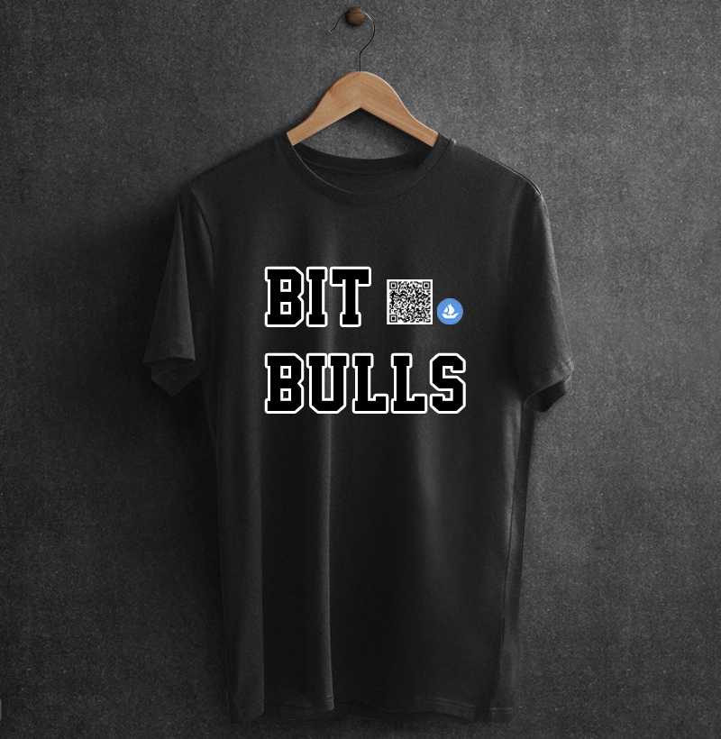 T Shirt BULLS QR CODE Classic