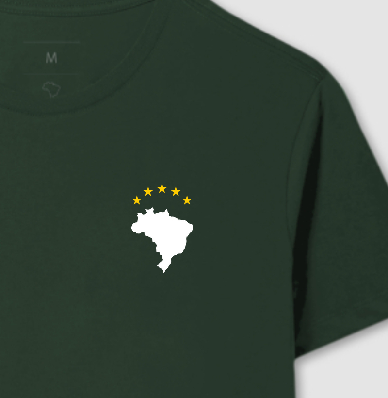 Camiseta Mapa do Brasil