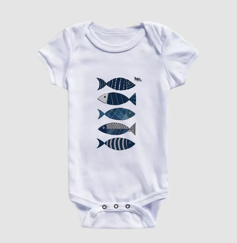 Camiseta - Peixes