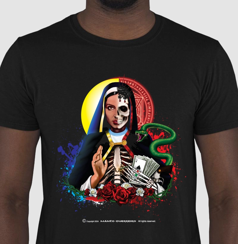 Camisa Freira Masculina Preta