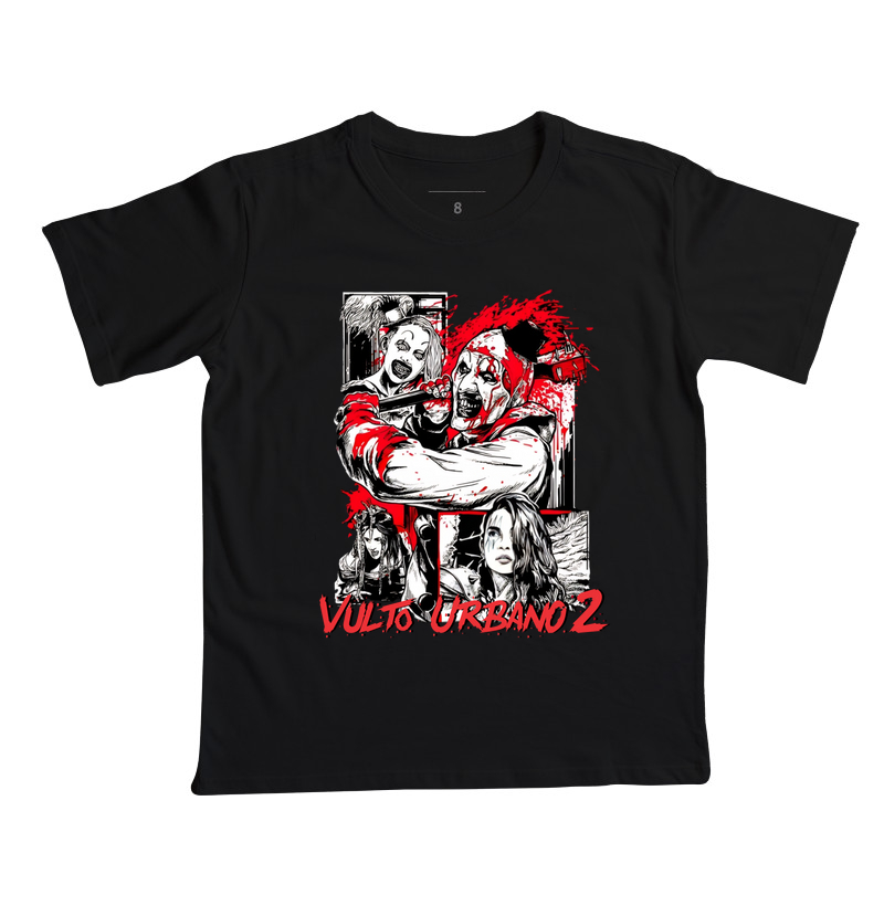 Camiseta de Terror 𝐓𝐞𝐫𝐫𝐢𝐟𝐢𝐞𝐫 Vulto Urbano