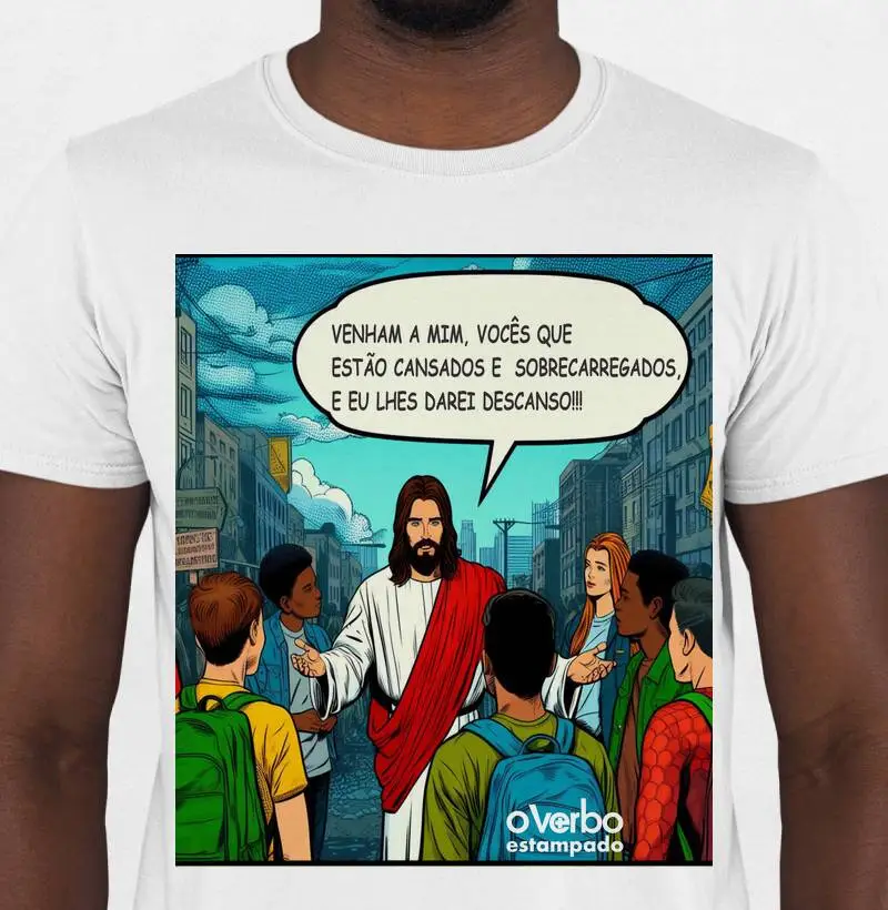 CAMISETA VINDE A MIM