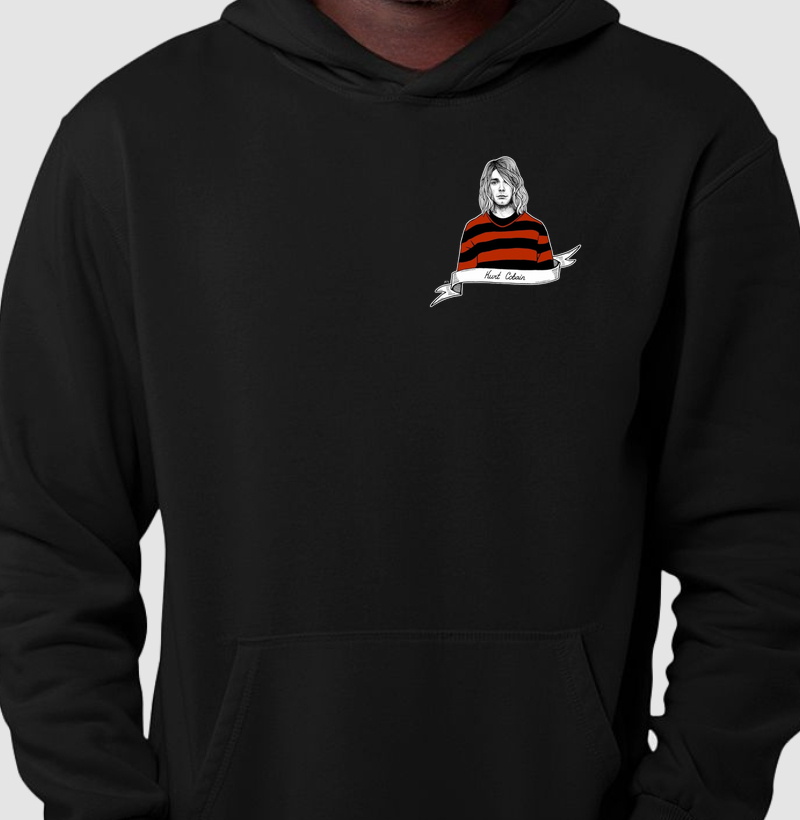 Nirvana - Kurt Cobain Minimalista