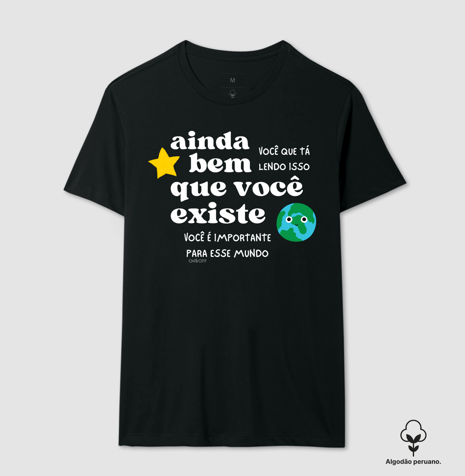 Ainda Bem que Você Existe- Preto