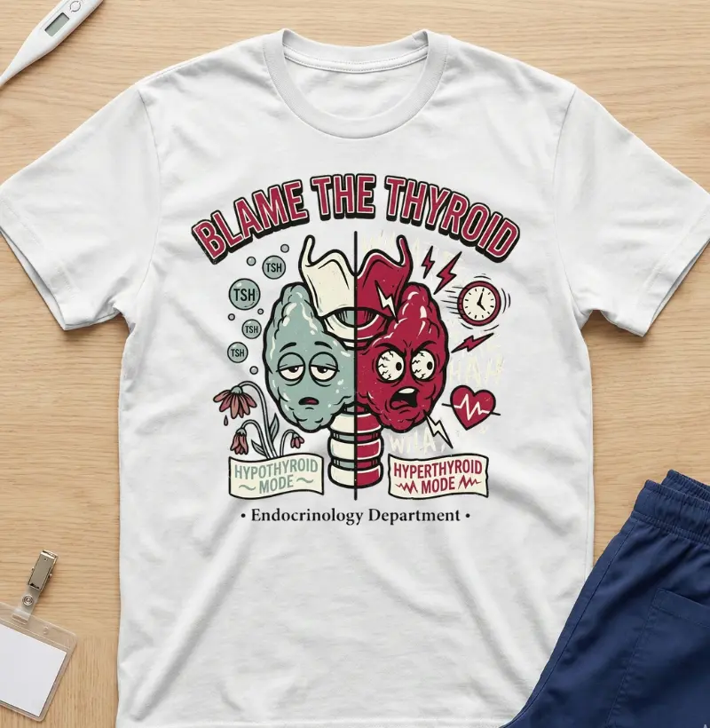 Camiseta - Endócrino: Tireoide