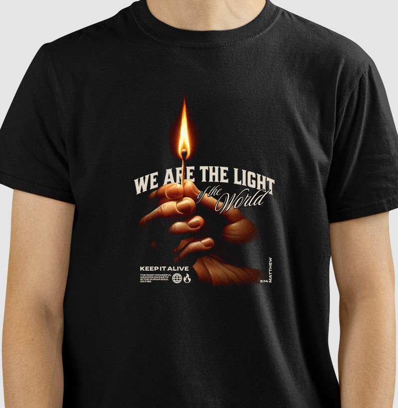 Camiseta We are the Light