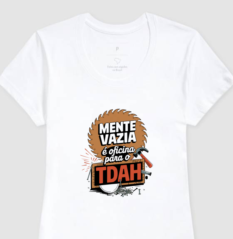 Mente vazia é oficina para o TDAH
