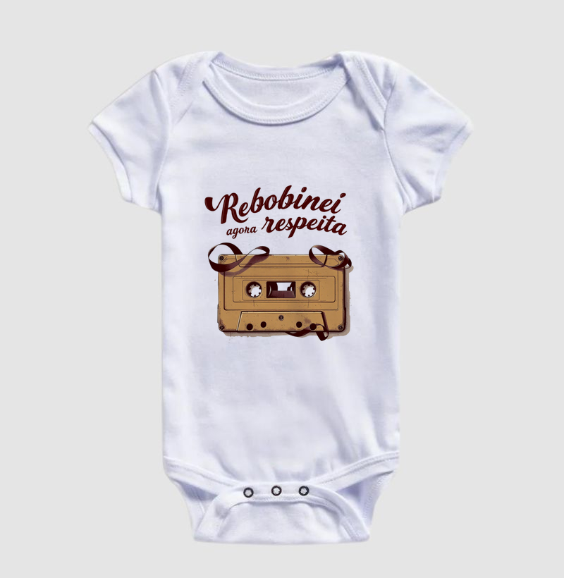 Body Infantil Rebobinei K7