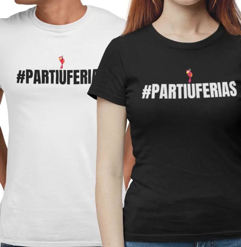 Camiseta Partiu Férias
