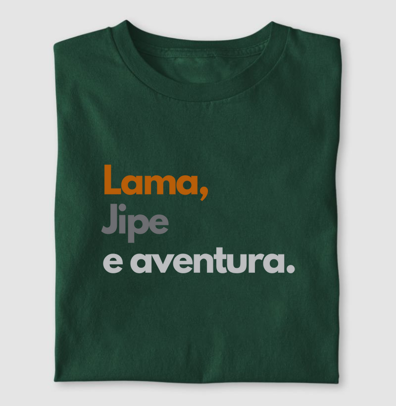 Lama, jipe e aventura
