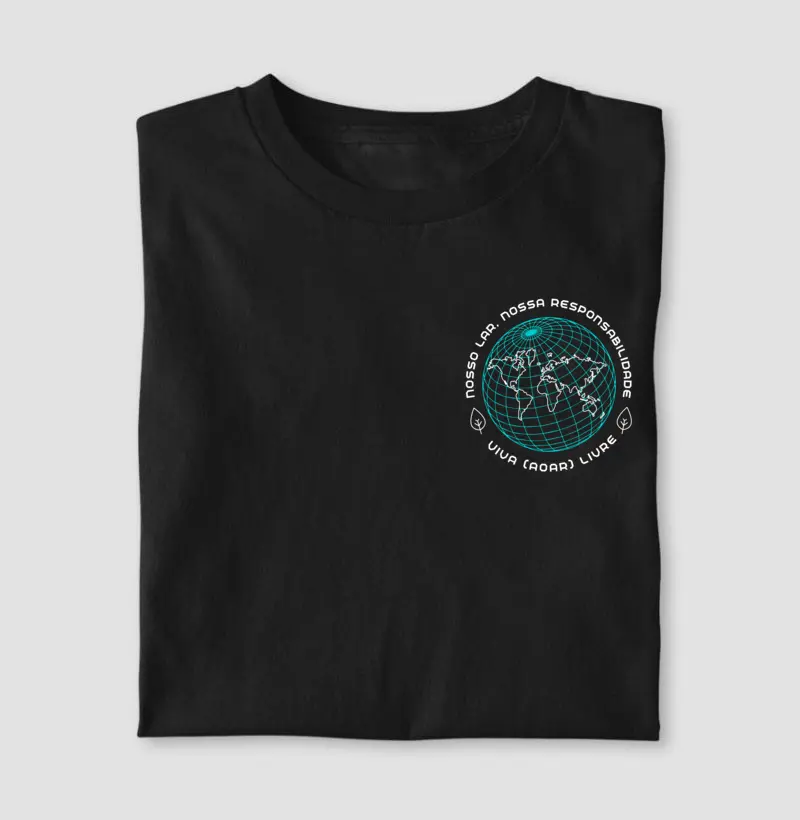 camiseta nosso lar