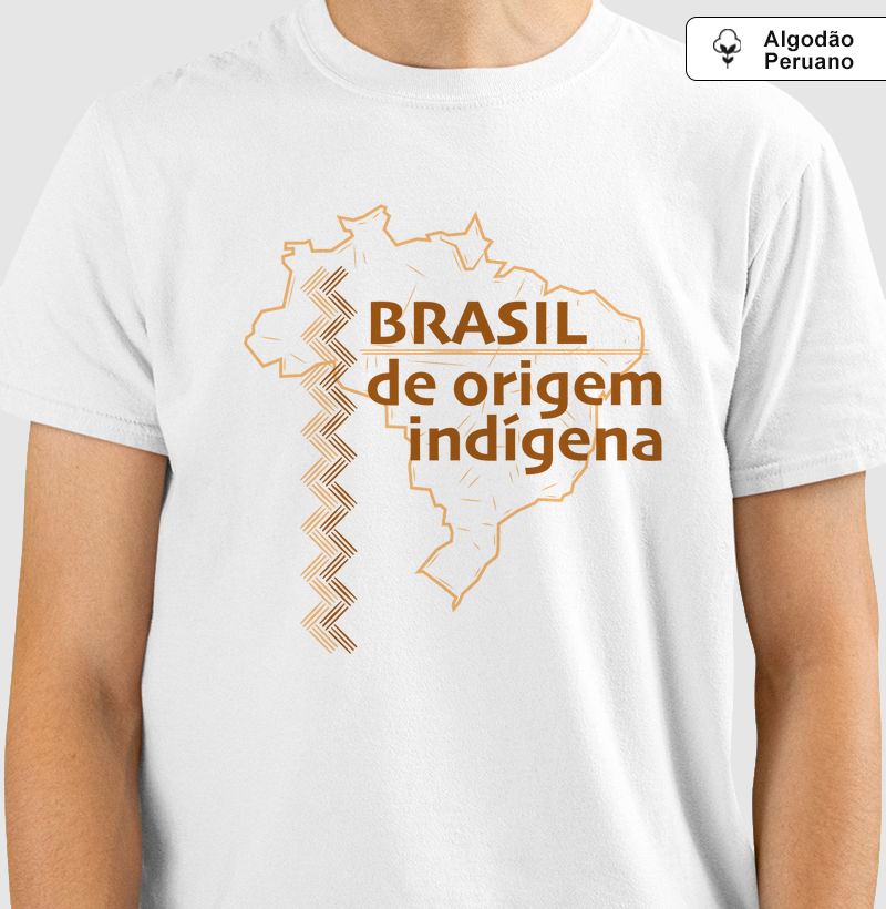 Camiseta “Brasil de Origem Indígena”