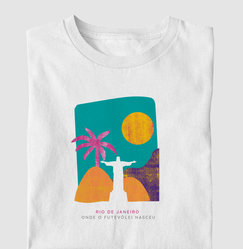 Camiseta Onde o Futevôlei Começou