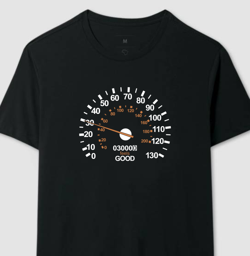 Camisa Chegando aos 30 anos