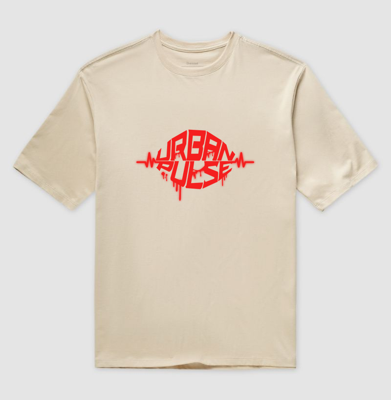 Urban Pulse: Camiseta Oversized - O Ritmo da Cidade em Sua Essência
