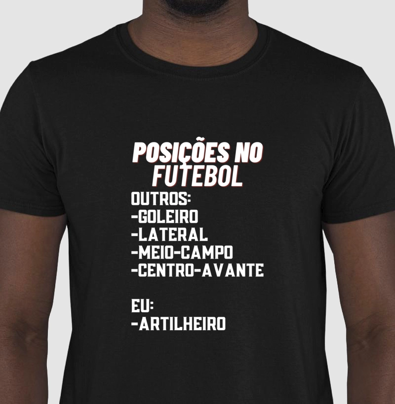 POSIÇÕES NO FUTEBOL MASC