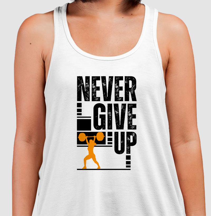 Camiseta Fawk - Never Give Up