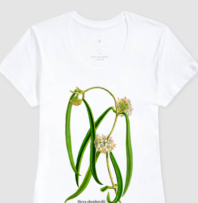 Camiseta Feminina Hoya shepherdii