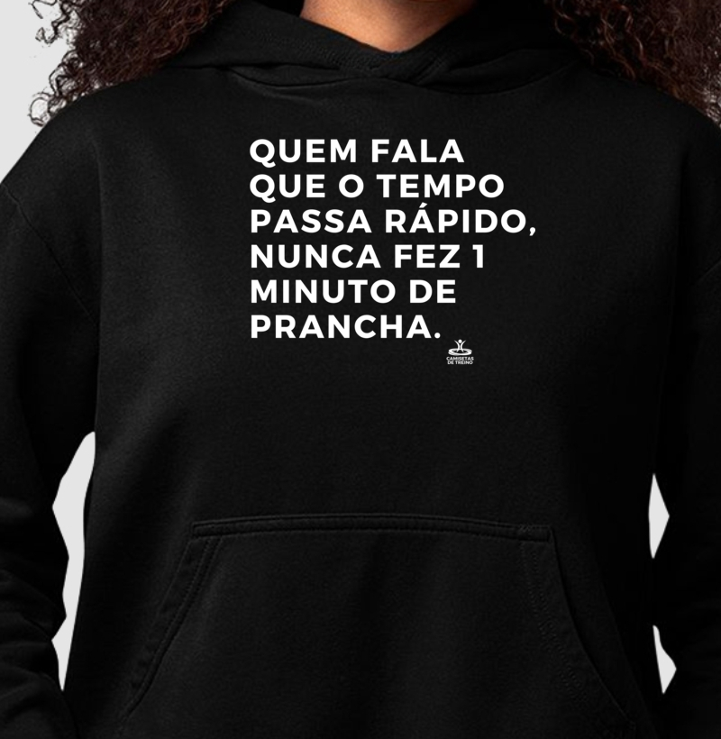 Quem fala que o tempo passa rápido, nunca fez 1 minuto de prancha