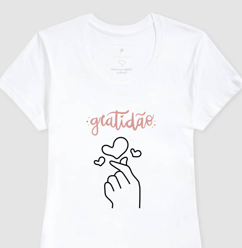 T-shirt Gratidão