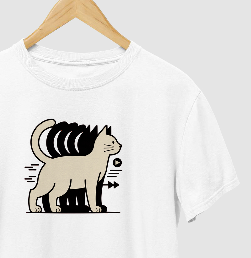 Gato em loop de Reels