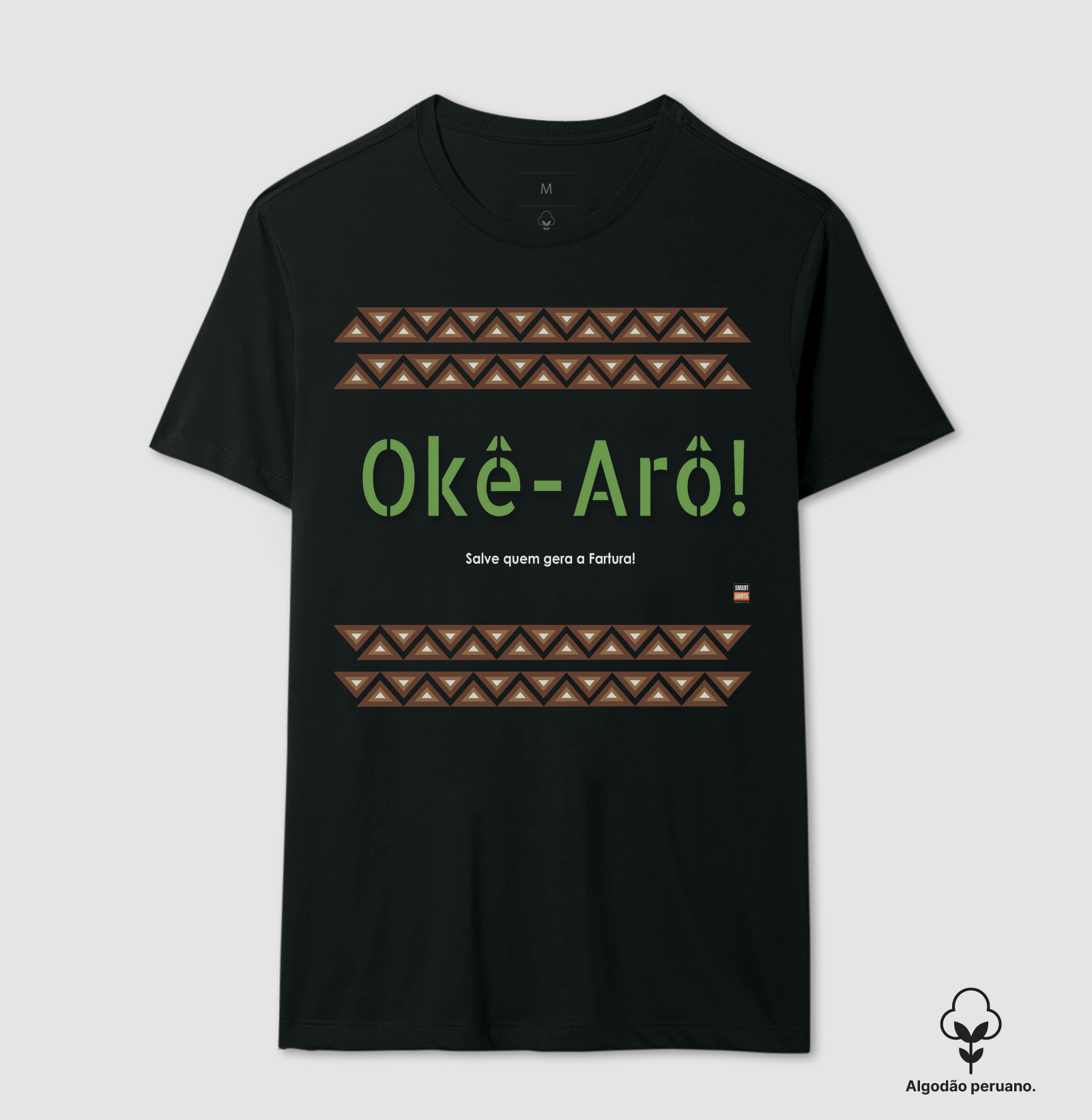 Camiseta Algodão Peruano Okê-Arô!
